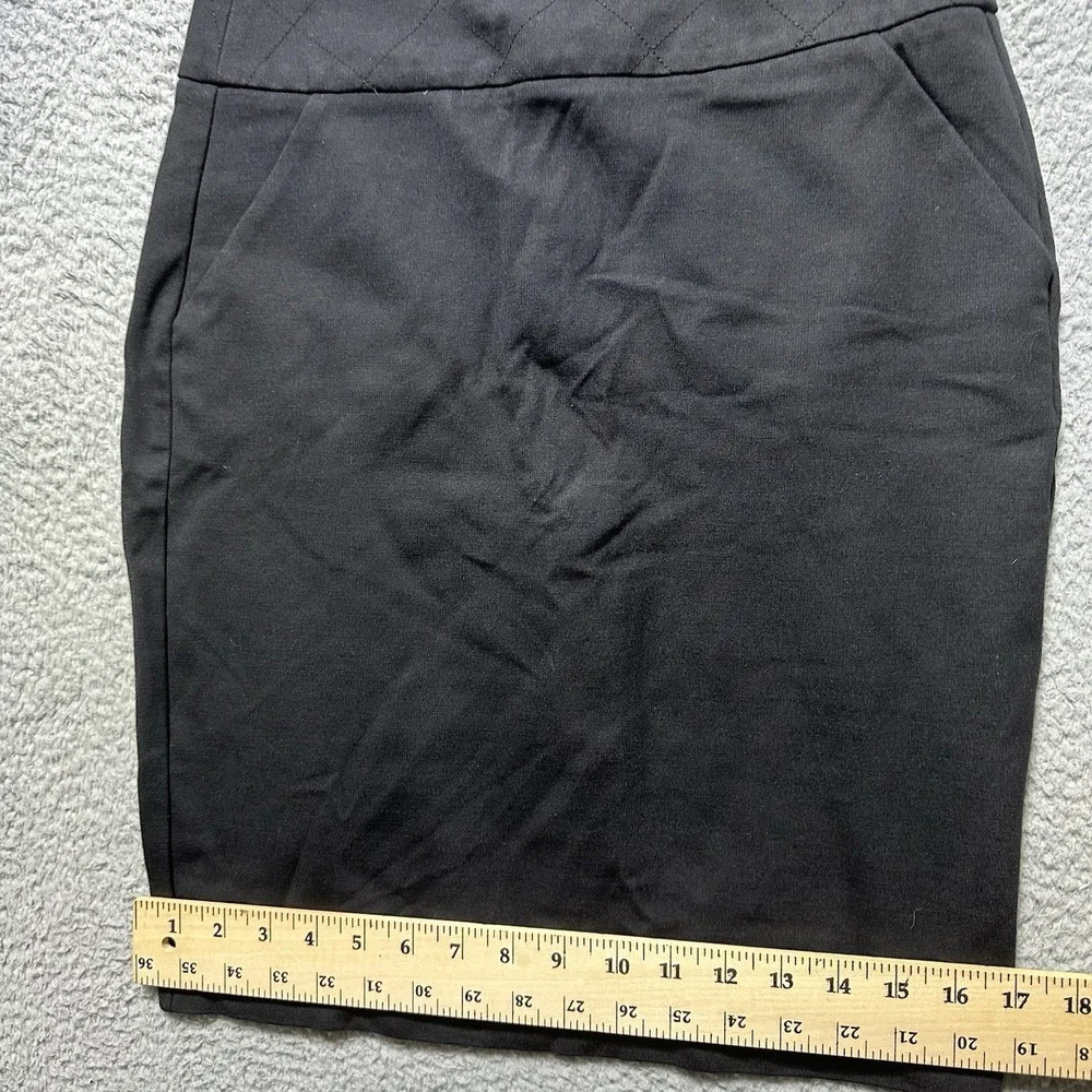 Cabi Black Pencil Skirt with Pockets Style #739‎ Size 6 Academia Work Officewear